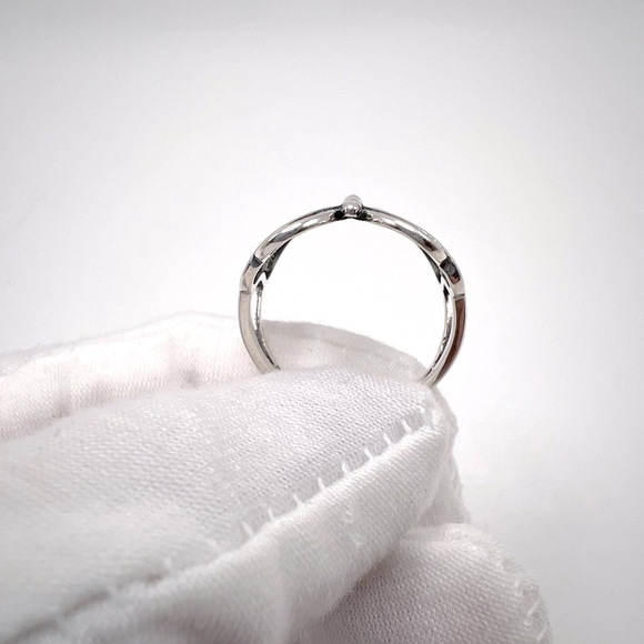 .925 Sterling Silver Filigree Butterfly Ring - Picture 12 of 16